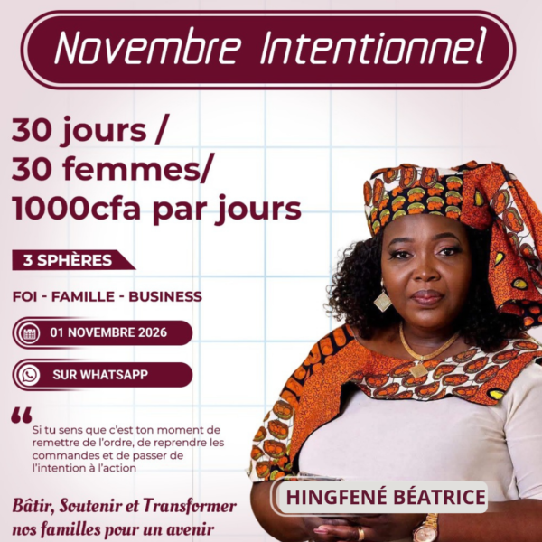 Challenge Intentionnelle — 30 jours